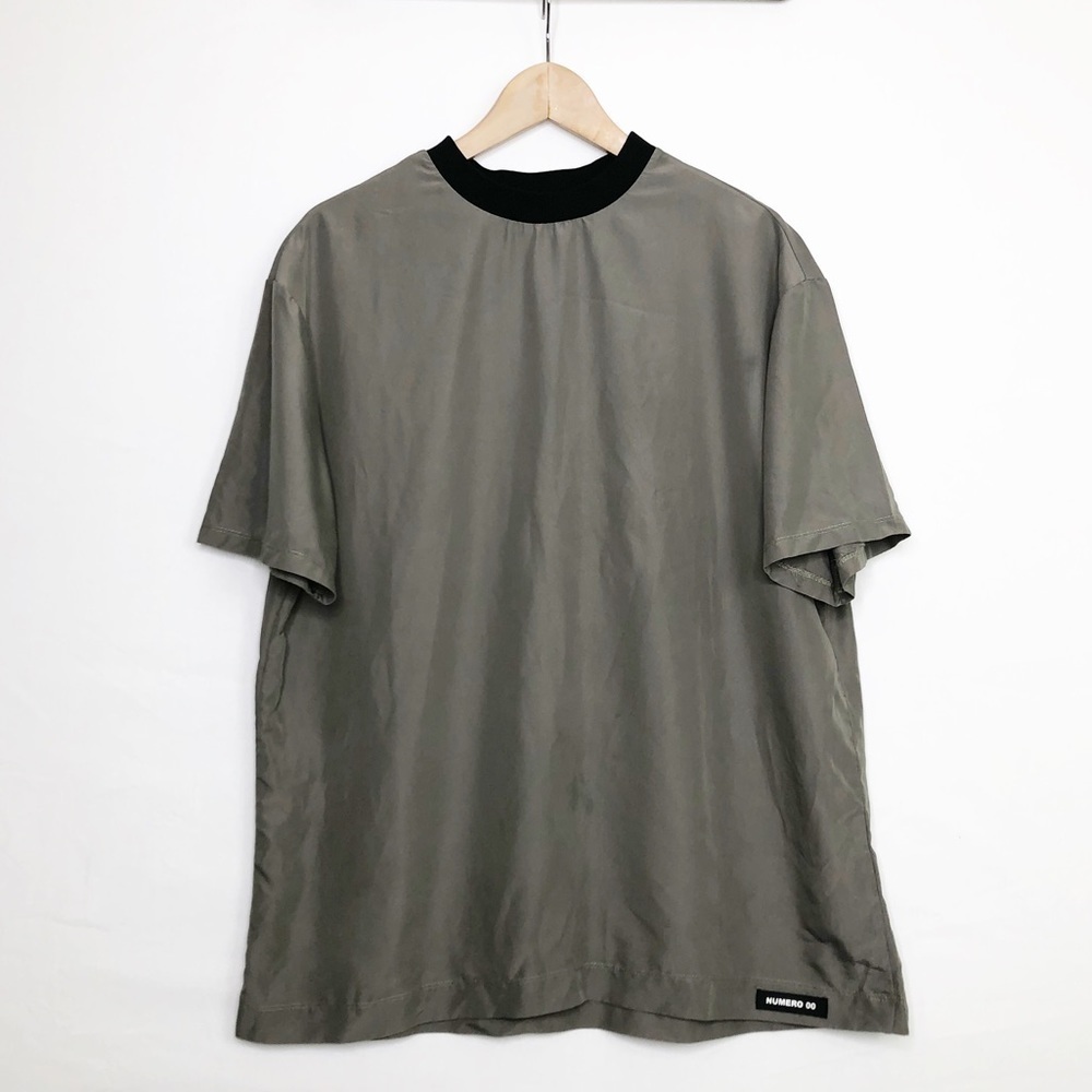 Numero 00 Olive green, short, sleeved T-shirt - Picture 9 of 9